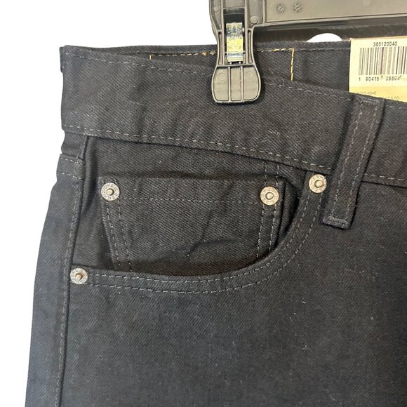 NEW Levis Mens 501 Shorts Black Size 36 Stretch NWT - Picture 2 of 13